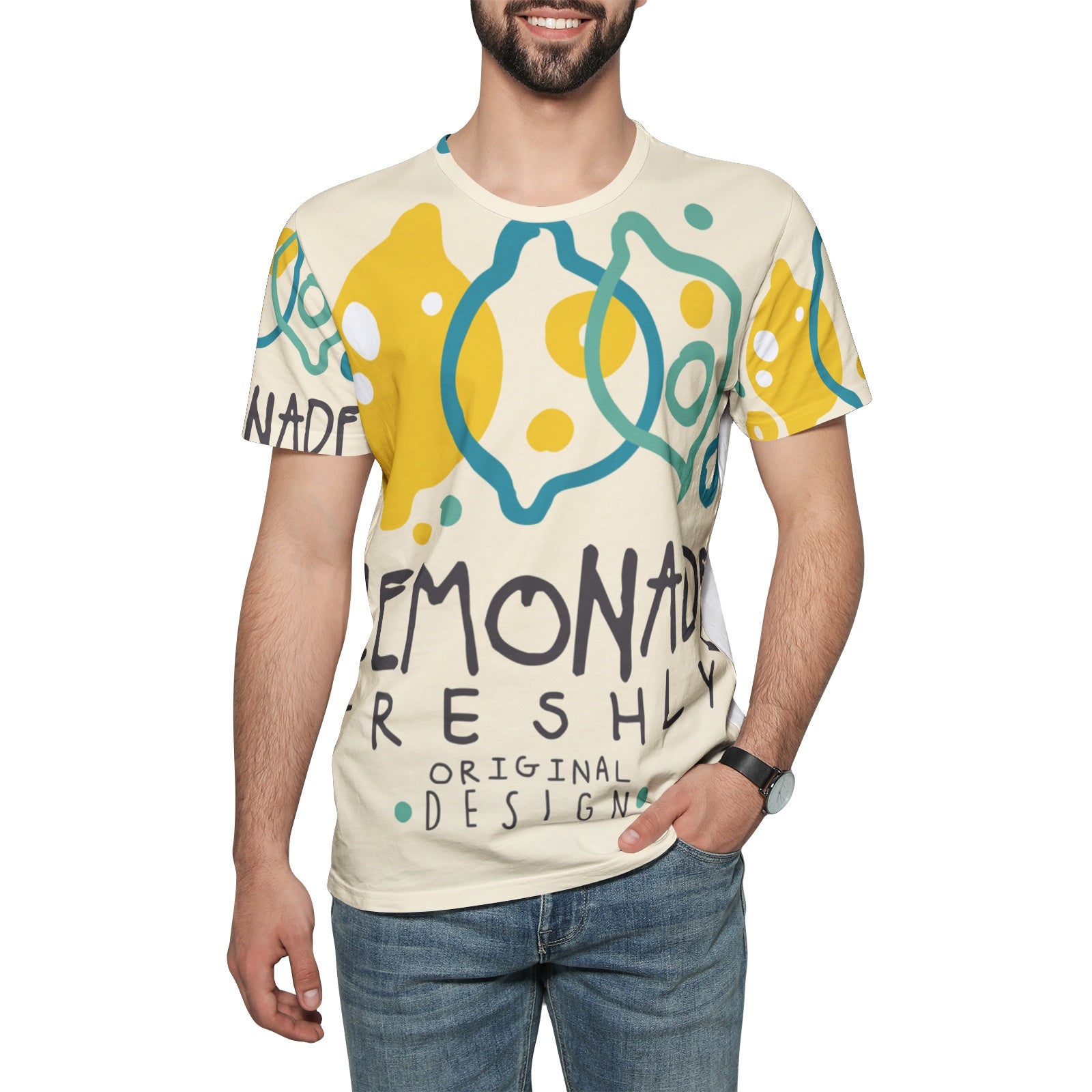 Unisex All-Over Print Cotton T-shirts