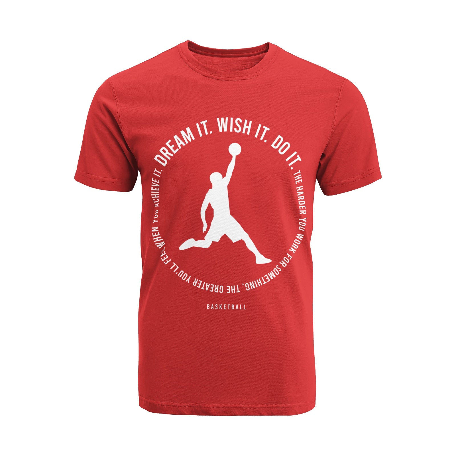 Unisex Short Sleeve Crew Neck Cotton Jersey T-Shirt