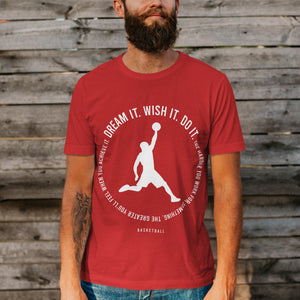 Unisex Short Sleeve Crew Neck Cotton Jersey T-Shirt