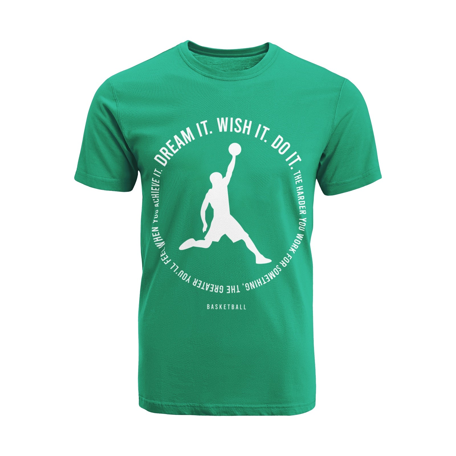 Unisex Short Sleeve Crew Neck Cotton Jersey T-Shirt