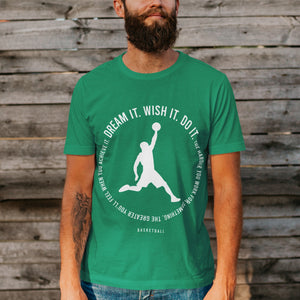 Unisex Short Sleeve Crew Neck Cotton Jersey T-Shirt