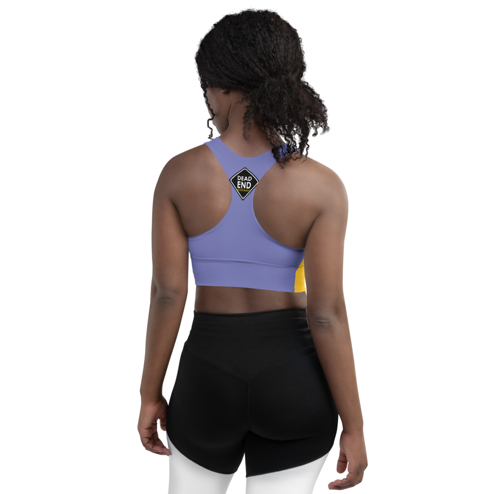 Longline sports bra
