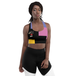 Longline sports bra