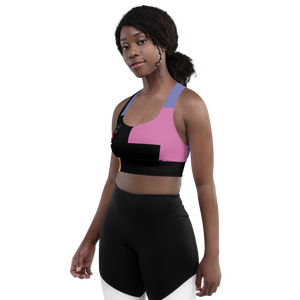 Longline sports bra