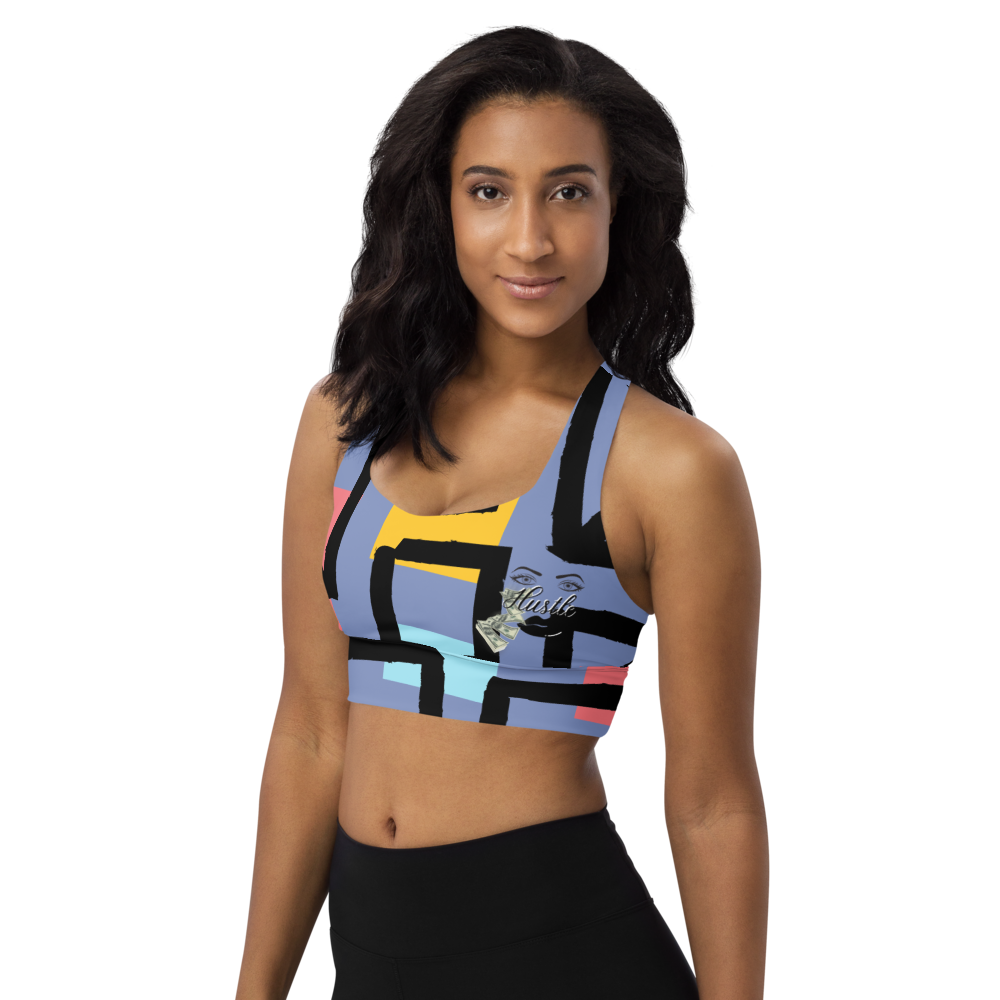 Longline sports bra