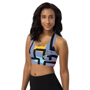 Longline sports bra