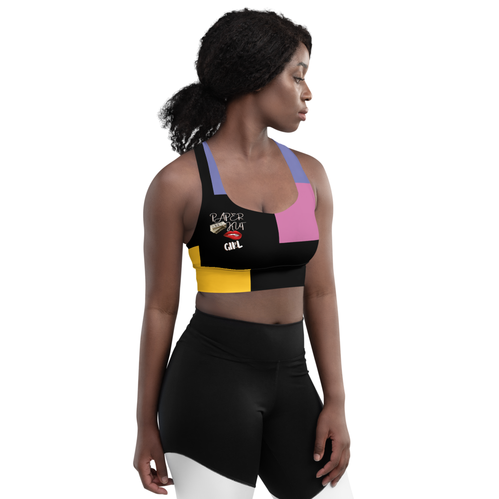 Longline sports bra