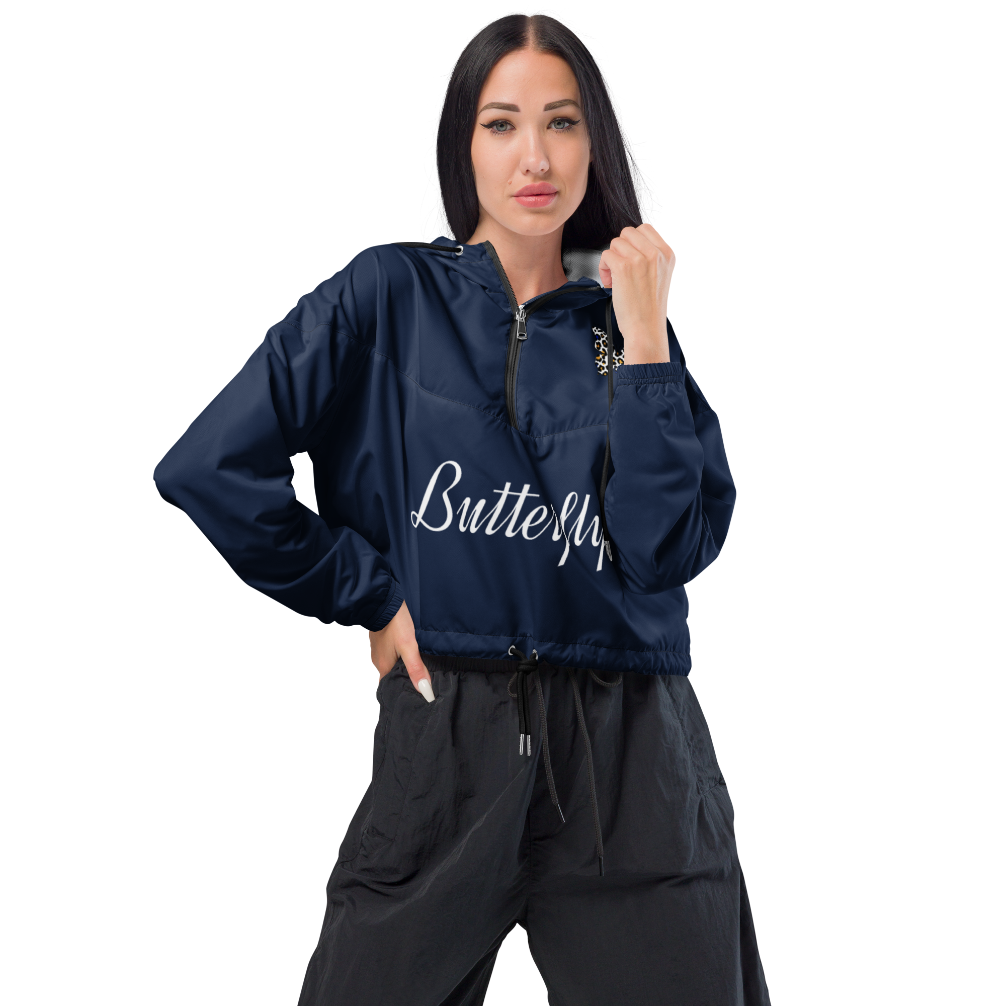 Women’s cropped windbreaker
