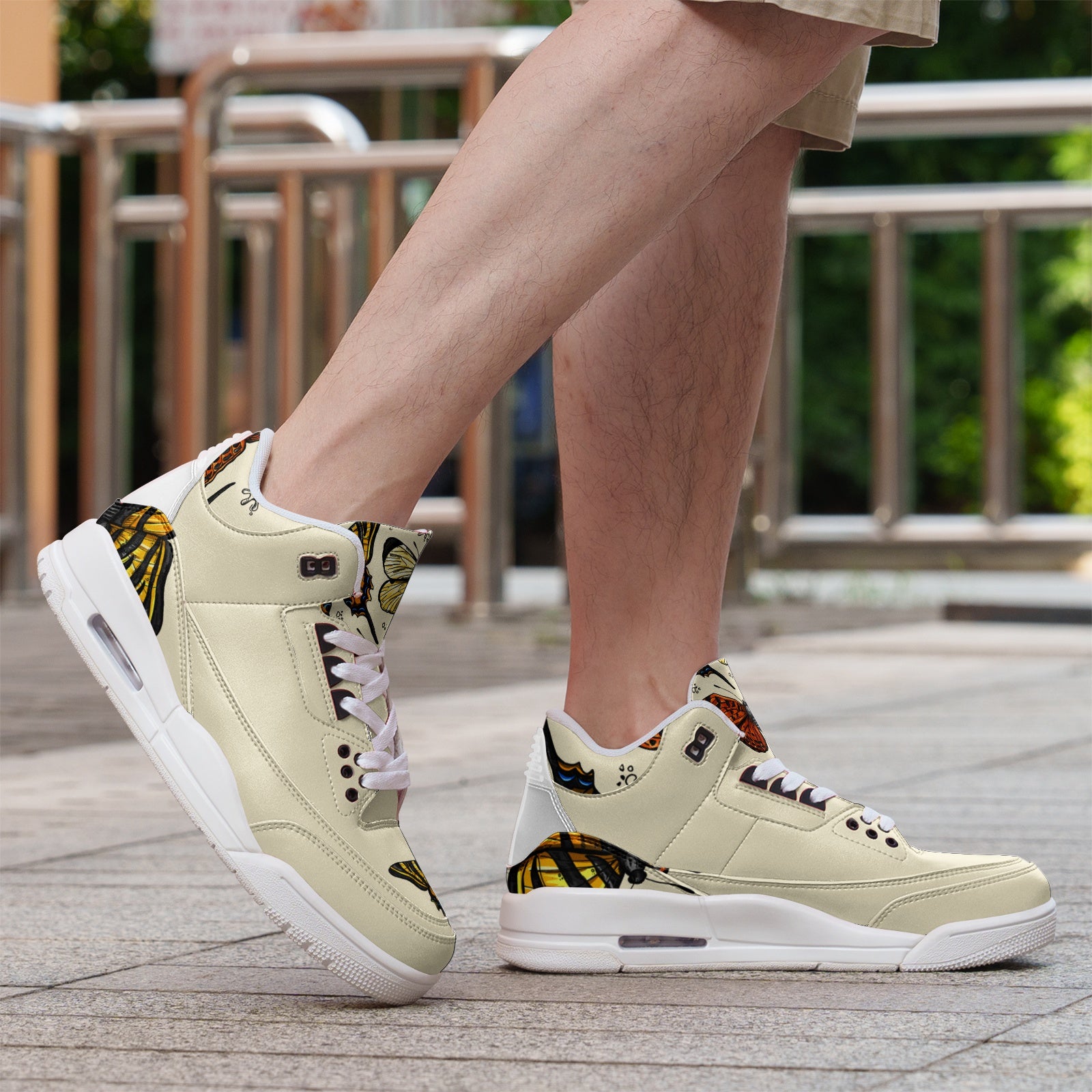 Unisex Non Slip Sneakers Lace Up Fashion Shoes