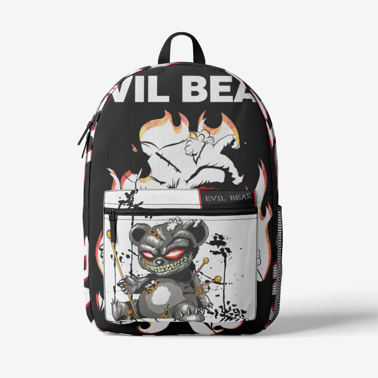Retro Colorful Print Trendy Backpack