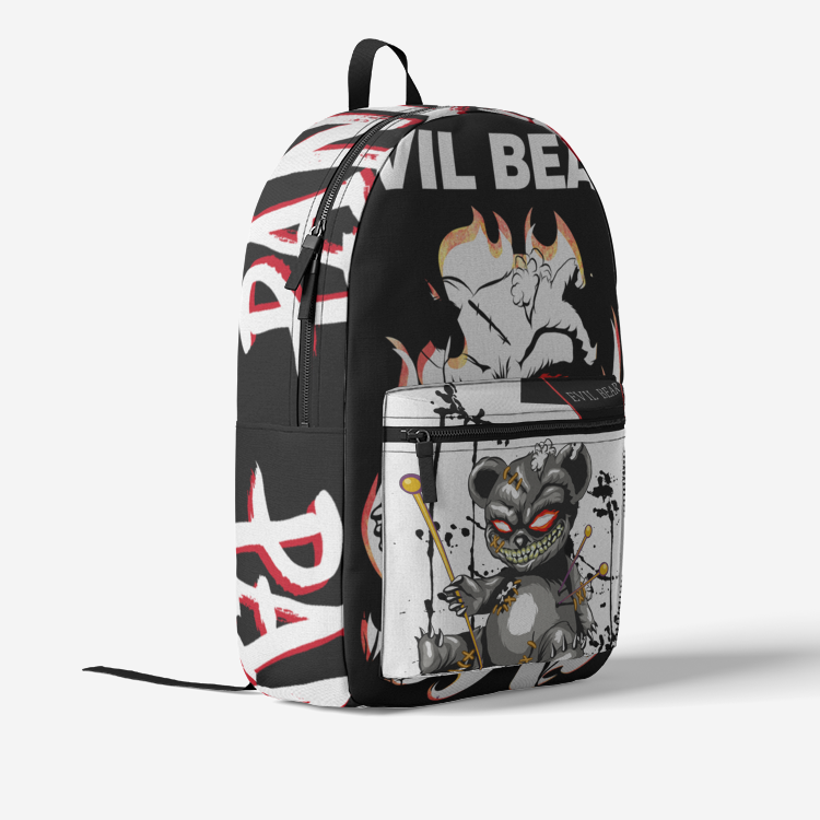 Retro Colorful Print Trendy Backpack