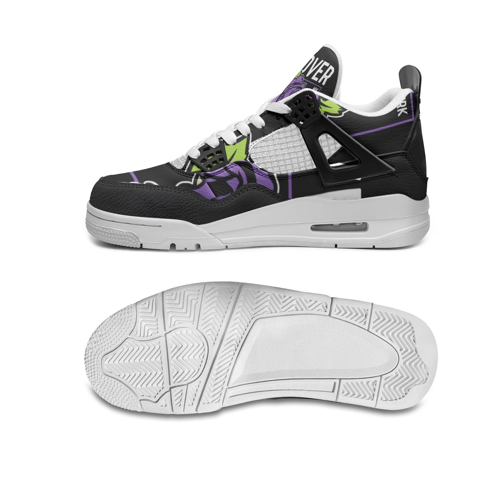 Unisex Non Slip Lace Up Breathable Fashion Sneakers