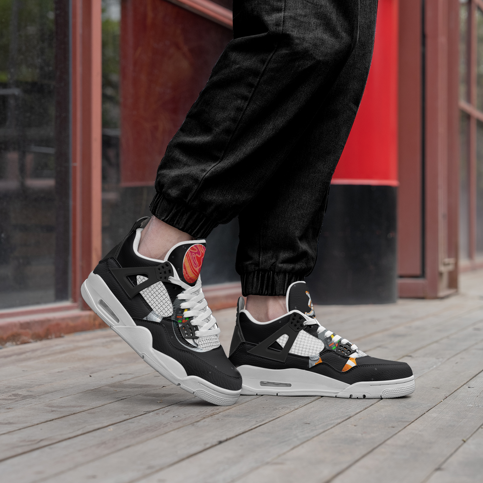 Unisex Non Slip Lace Up Breathable Fashion Sneakers