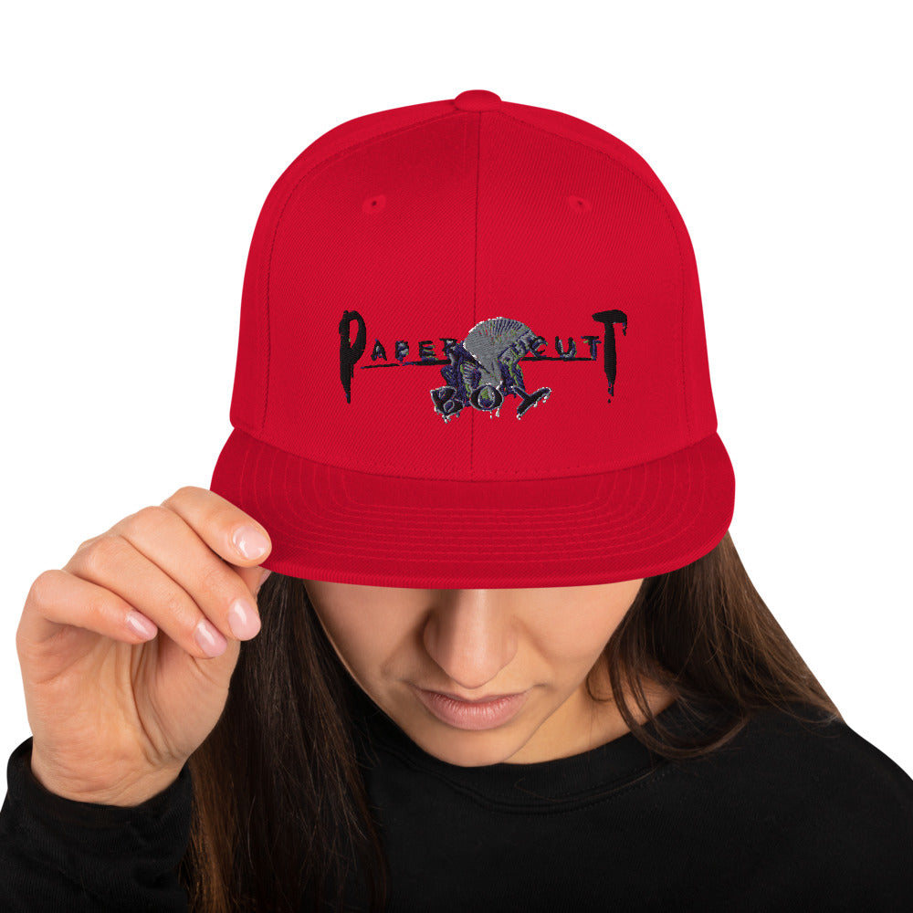 "Paper Cut Boy" Snapback Hat