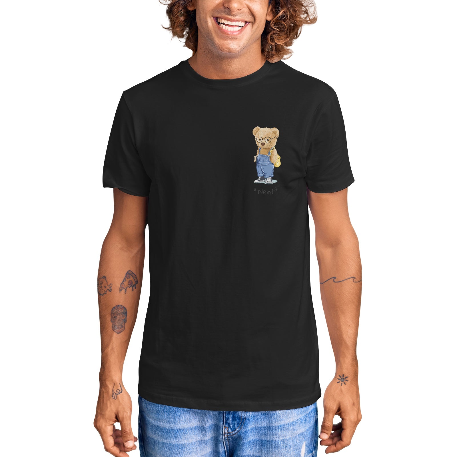 Unisex Short Sleeve Crew Neck Cotton Jersey T-Shirt