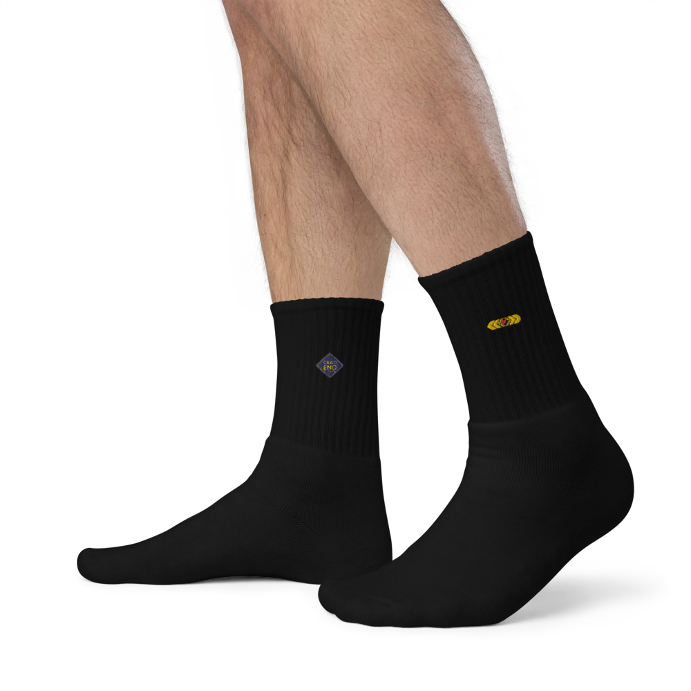 Embroidered socks