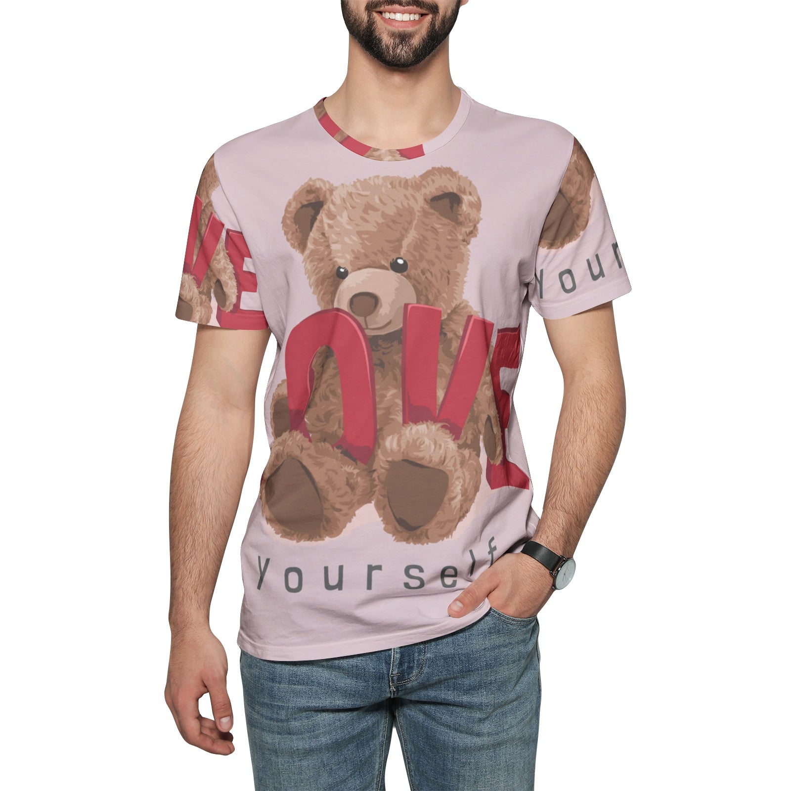 Unisex All-Over Print Cotton T-shirts
