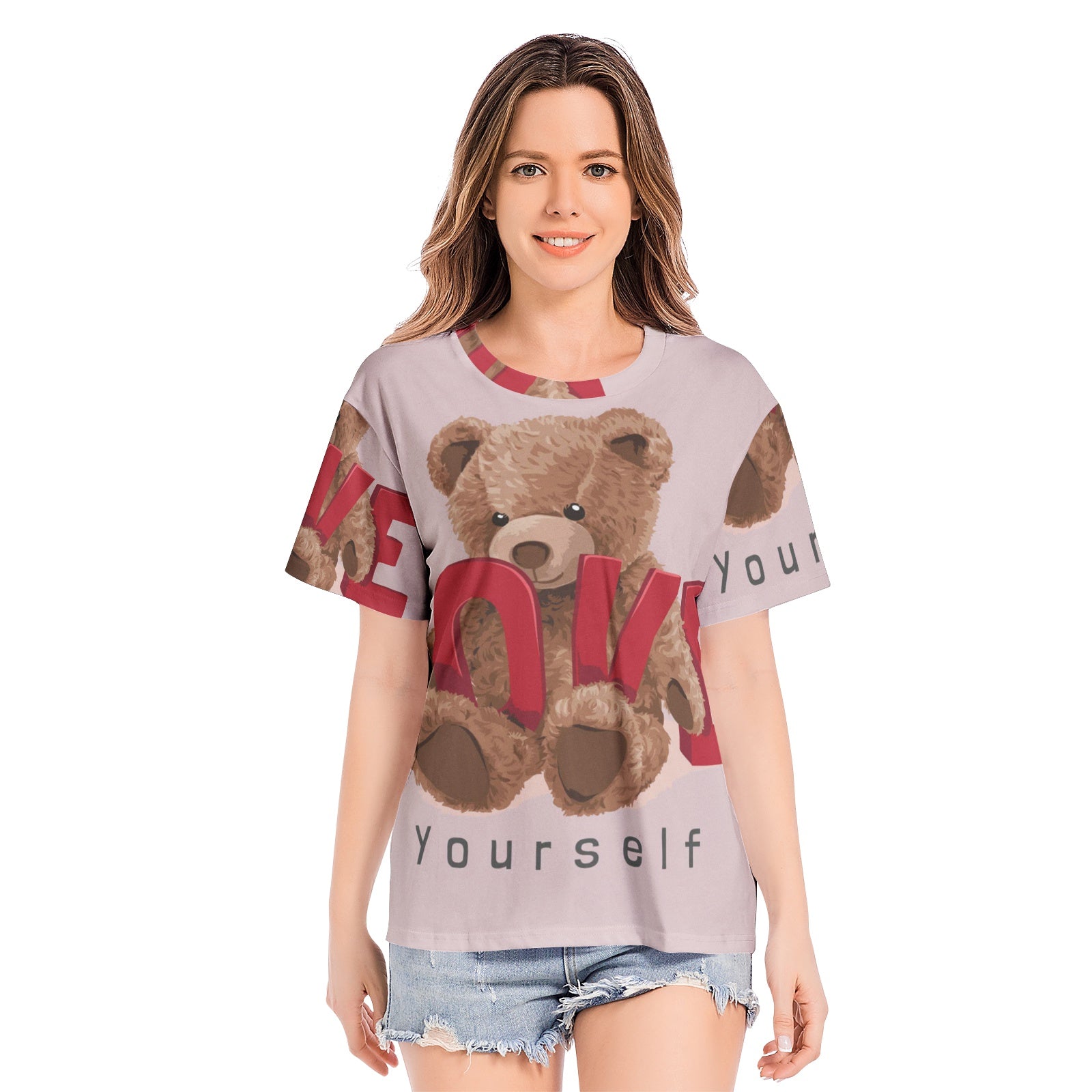 Unisex All-Over Print Cotton T-shirts