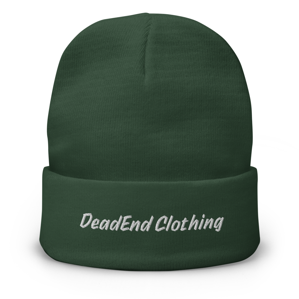 Embroidered Beanie