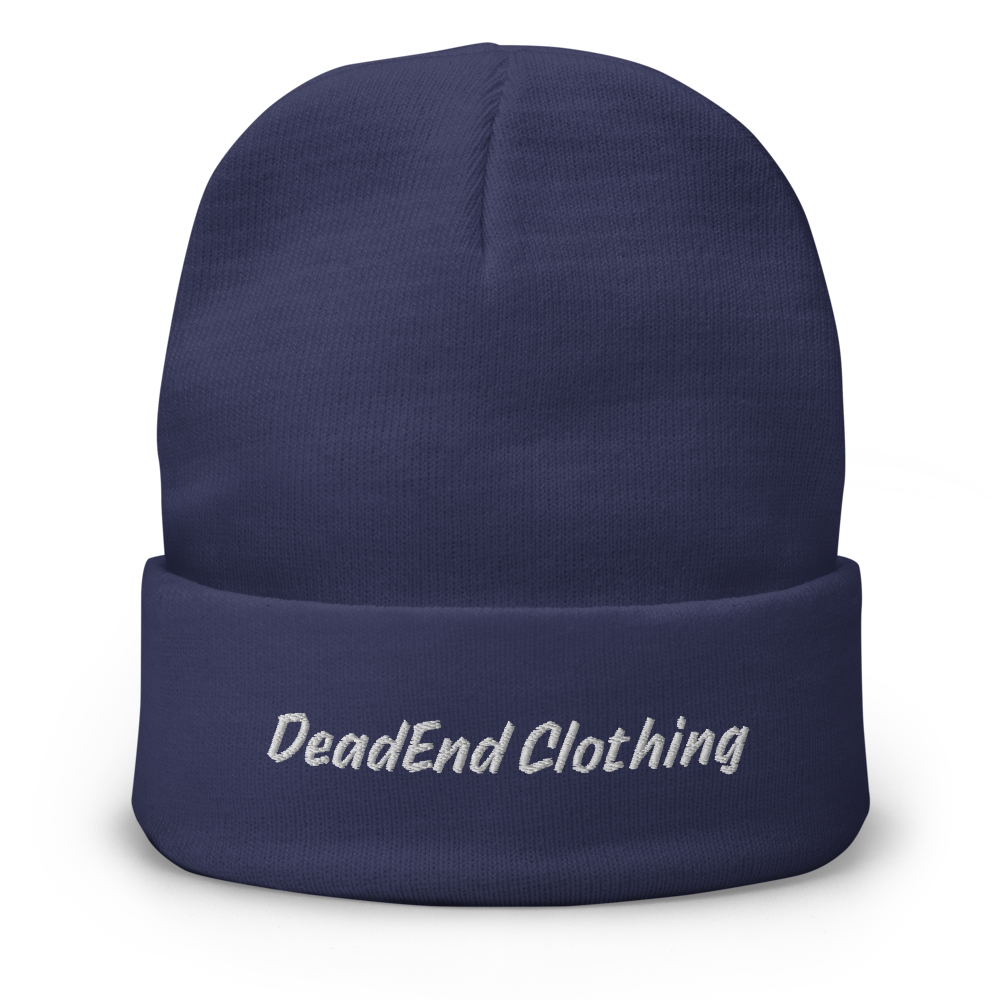 Embroidered Beanie