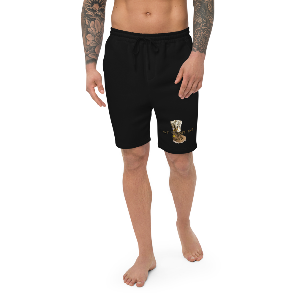 Men's fleece shorts