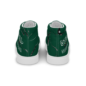 Men’s high top canvas shoes
