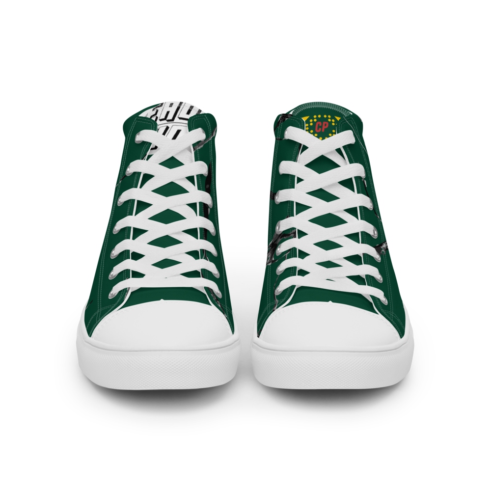 Men’s high top canvas shoes