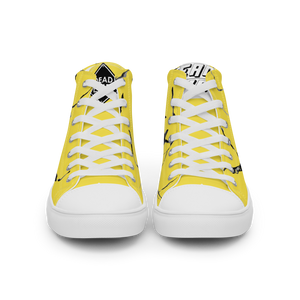 Men’s high top canvas shoes