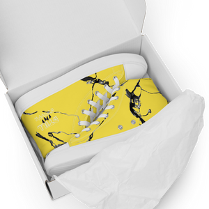 Men’s high top canvas shoes