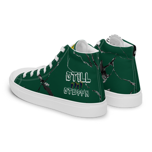 Men’s high top canvas shoes