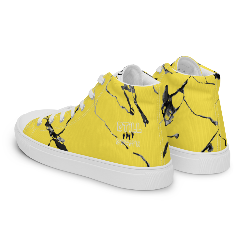 Men’s high top canvas shoes