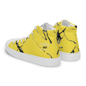 Men’s high top canvas shoes