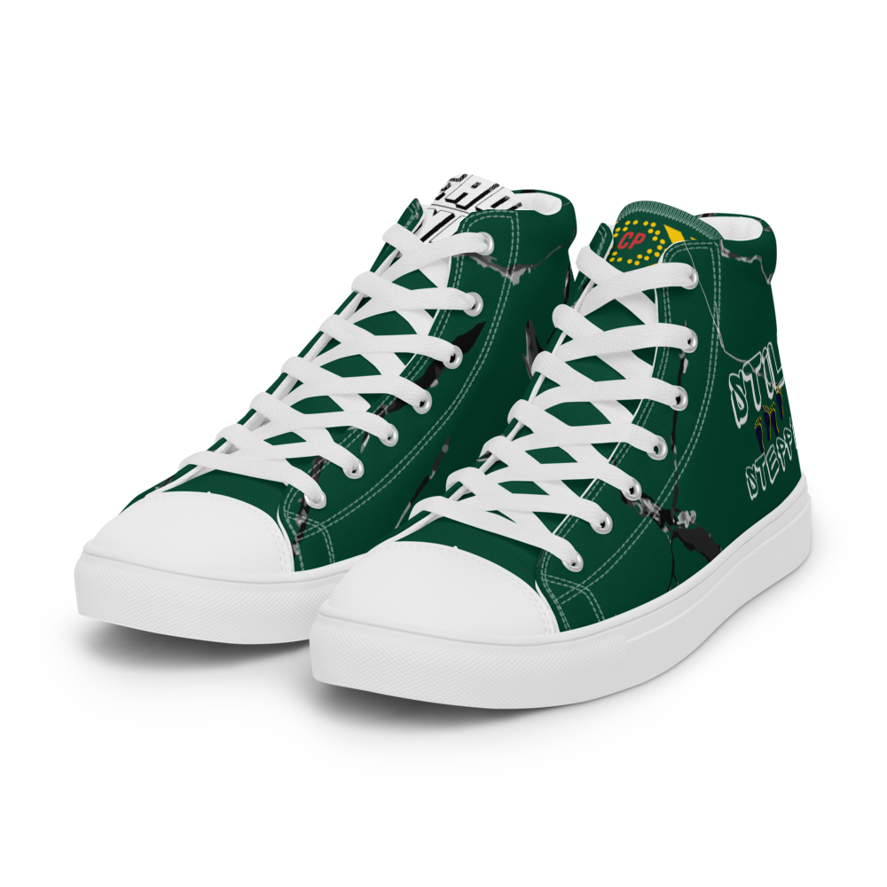 Men’s high top canvas shoes