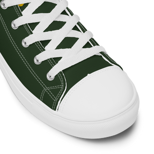 Men’s high top canvas shoes
