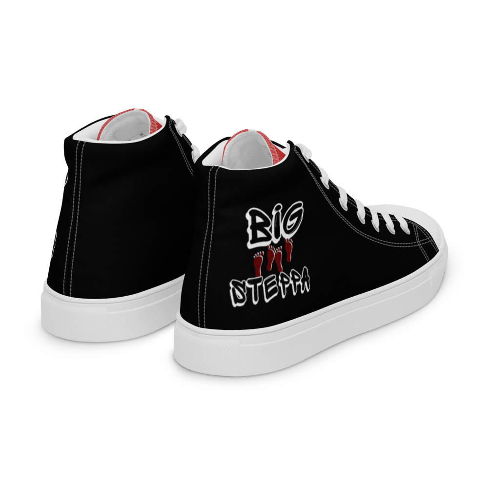 Men’s high top canvas shoes