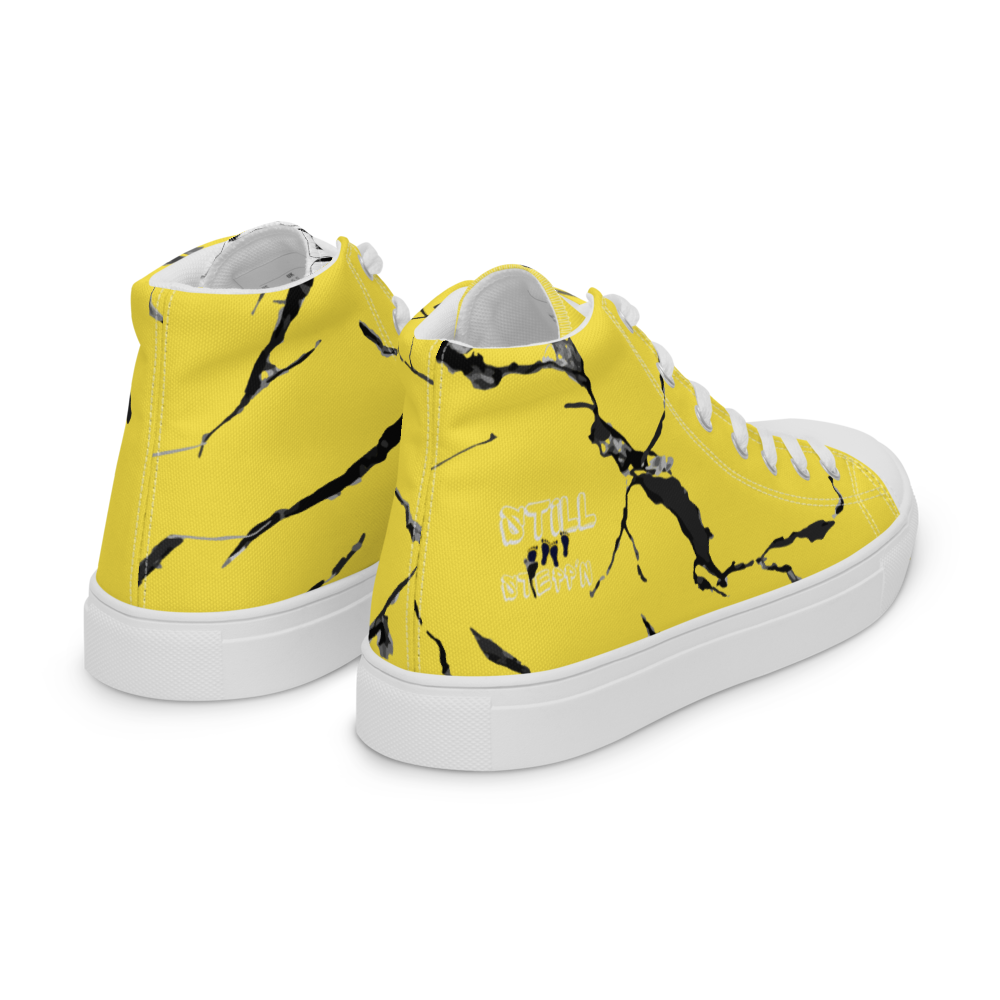 Men’s high top canvas shoes