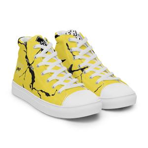 Men’s high top canvas shoes