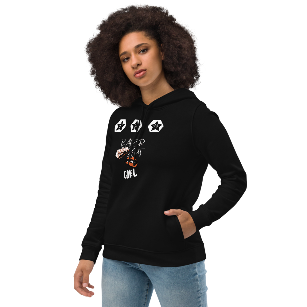 Women's eco fitted hoodie