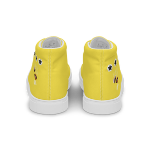 Women’s high top canvas shoes