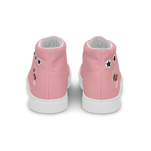 Women’s high top canvas shoes