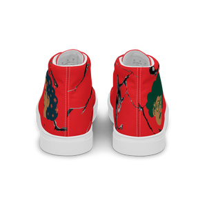 Women’s high top canvas shoes