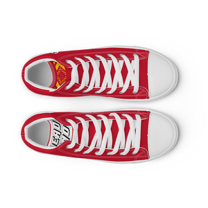 Women’s high top canvas shoes