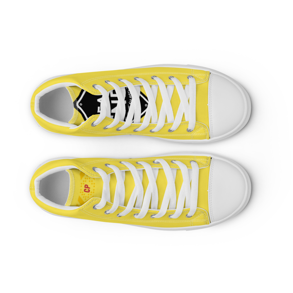 Women’s high top canvas shoes