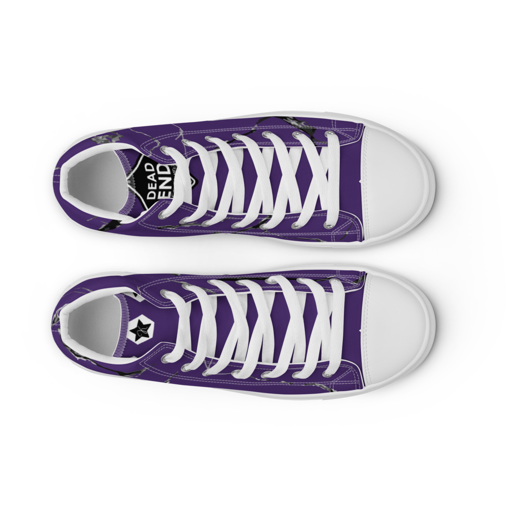 Women’s high top canvas shoes