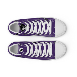 Women’s high top canvas shoes