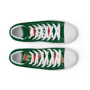 Women’s high top canvas shoes