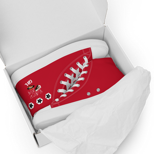 Women’s high top canvas shoes