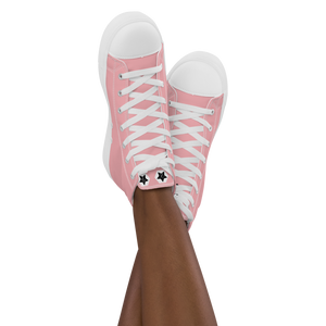 Women’s high top canvas shoes
