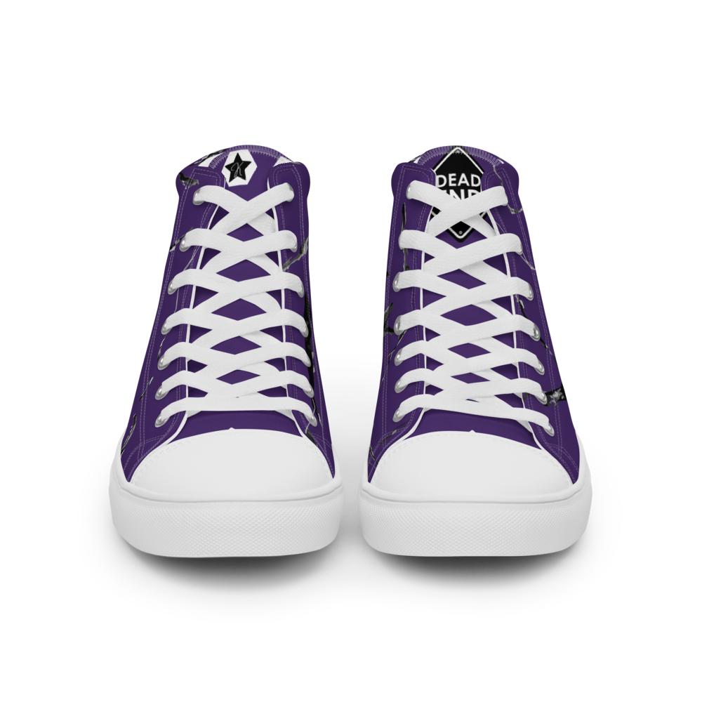 Women’s high top canvas shoes