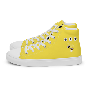 Women’s high top canvas shoes
